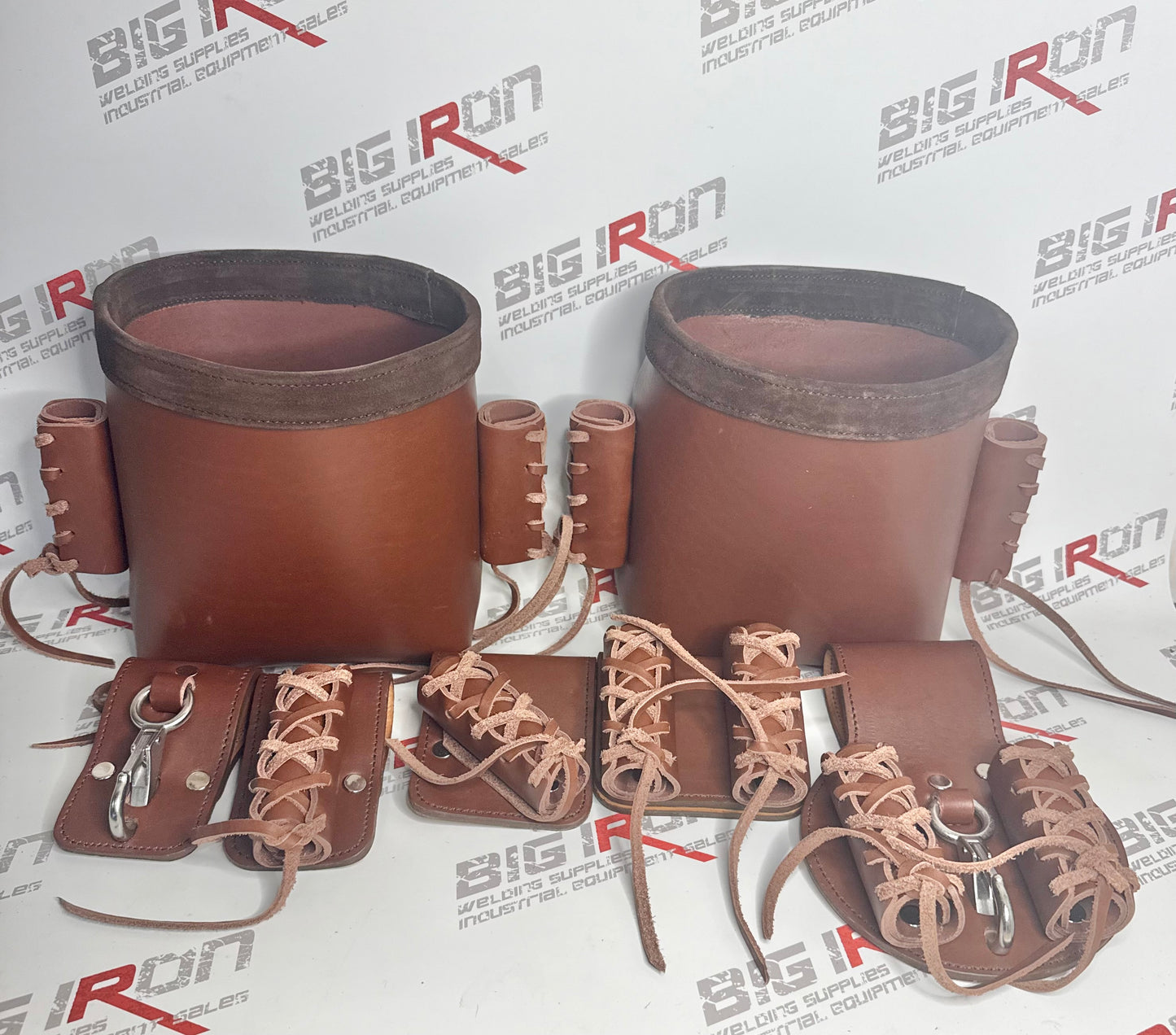 COMPLETE BROWN IRONWORKER SET
