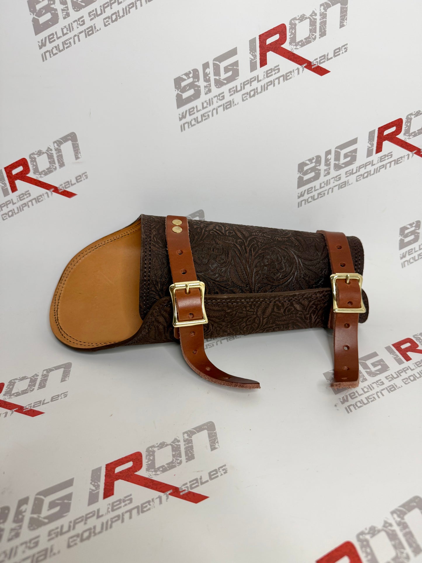 Outlaw Leather Brown Floral Armpad