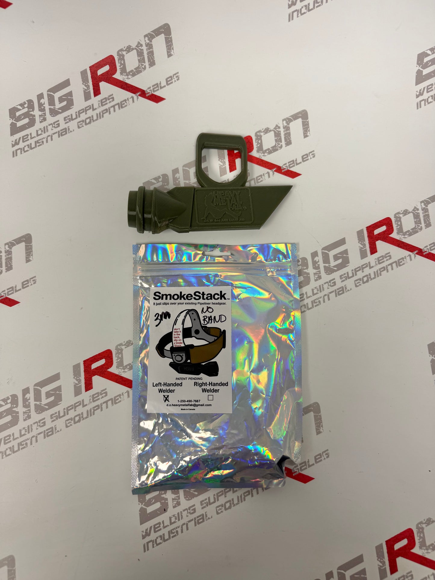 3M Left Hand Attachment (no band) Green