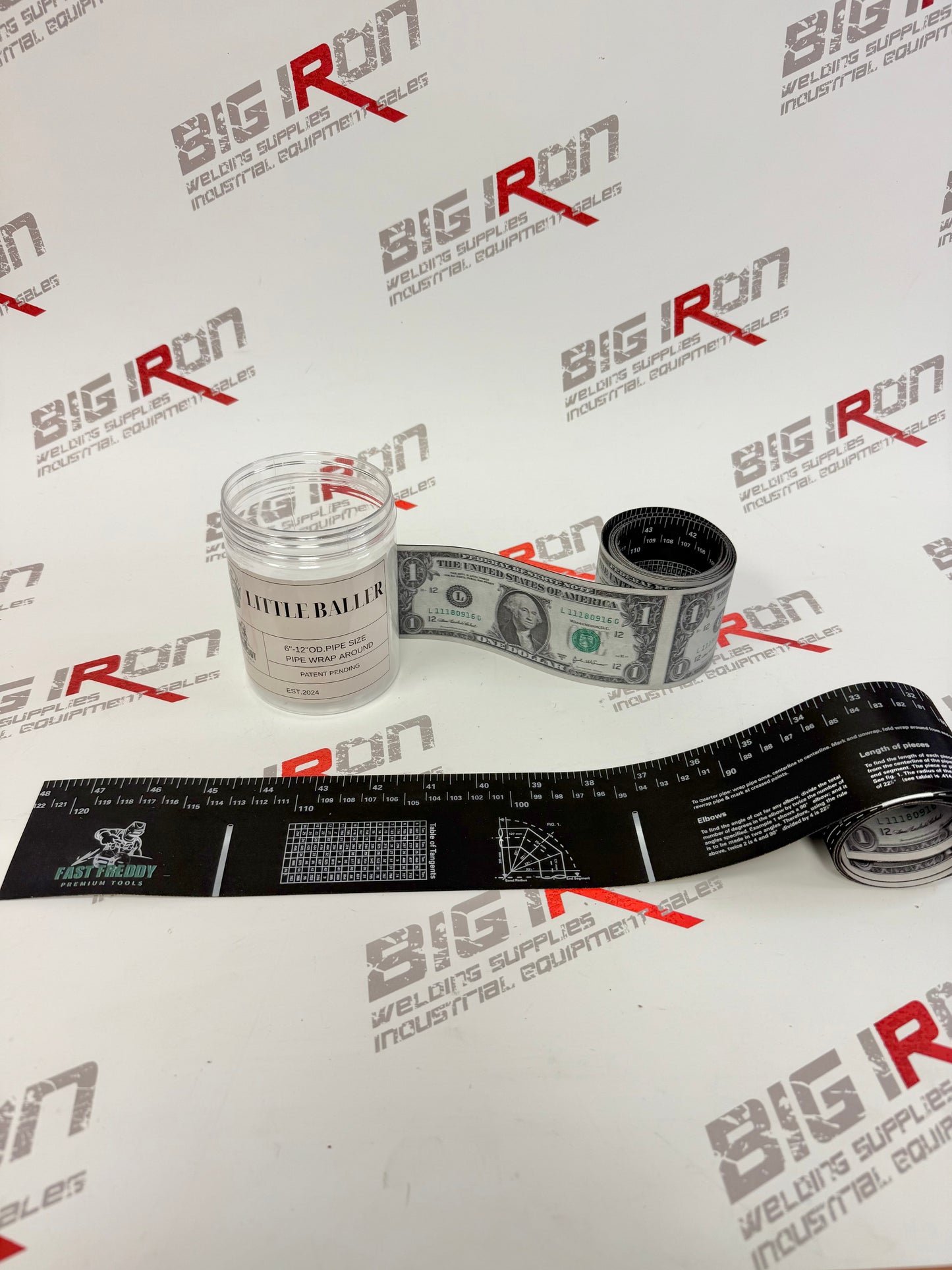 Fast Freddy USD$ Pipe Wrap Around (Little Baller) 6”-12” Pipe OD