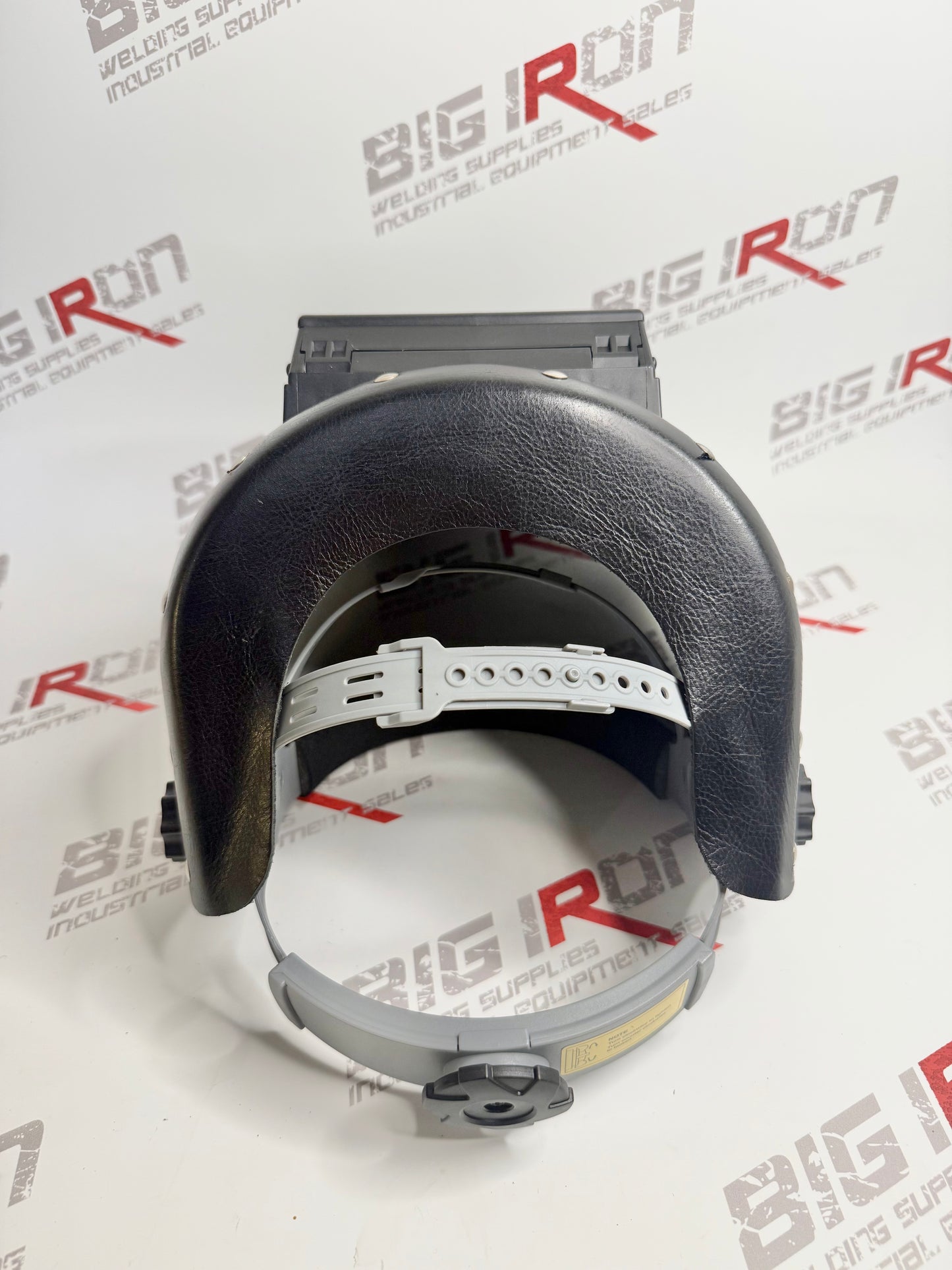 Outlaw Leather Black Leather Welding Hood