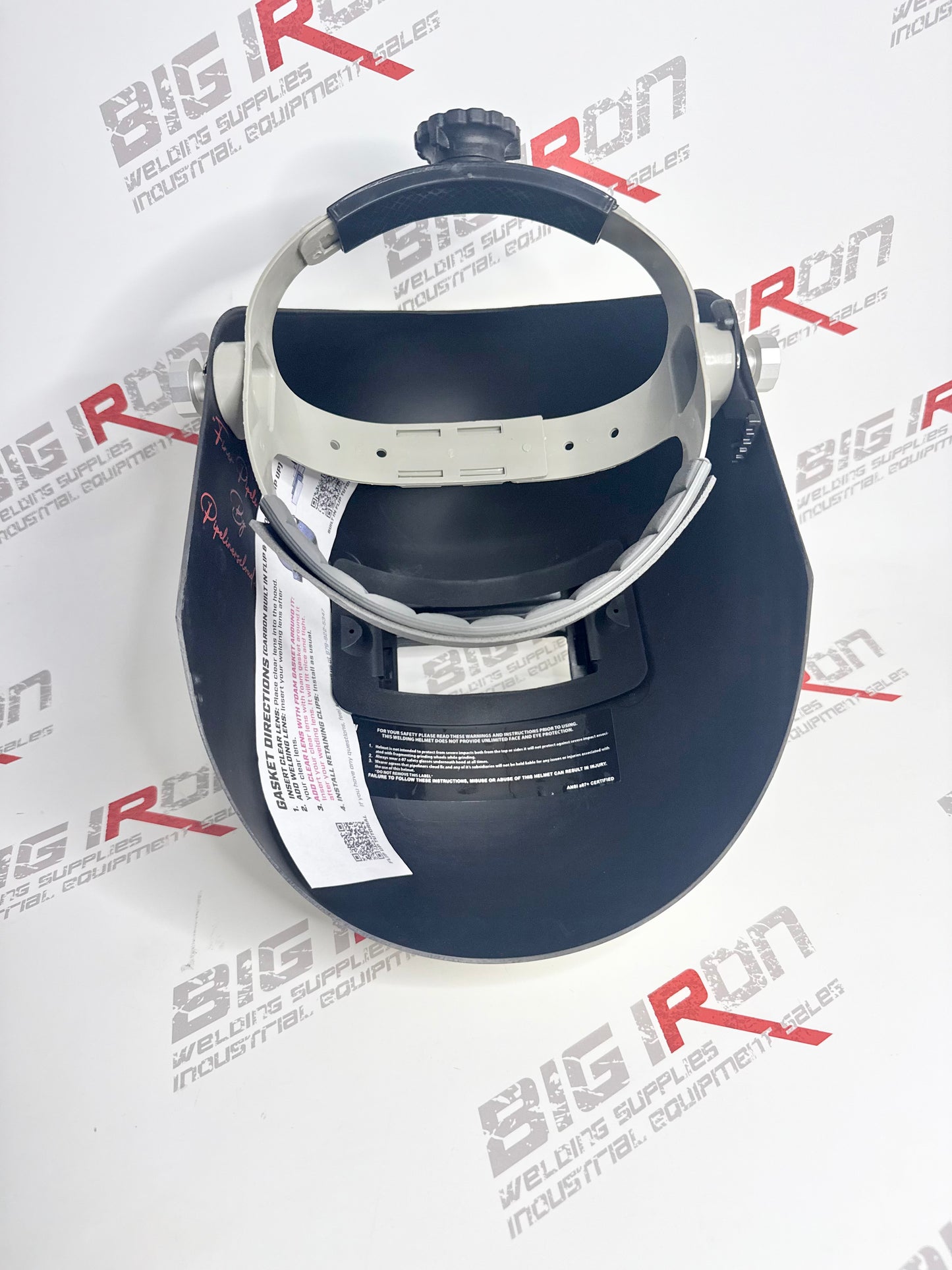 FINER PIPELINER TRIMMED BOTTOM WELDING HOOD FLIP UP