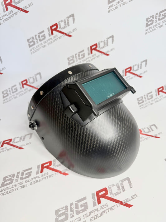 Carbon Fiber Pipeliner With Black Top Bib Flip With Band Head Gear