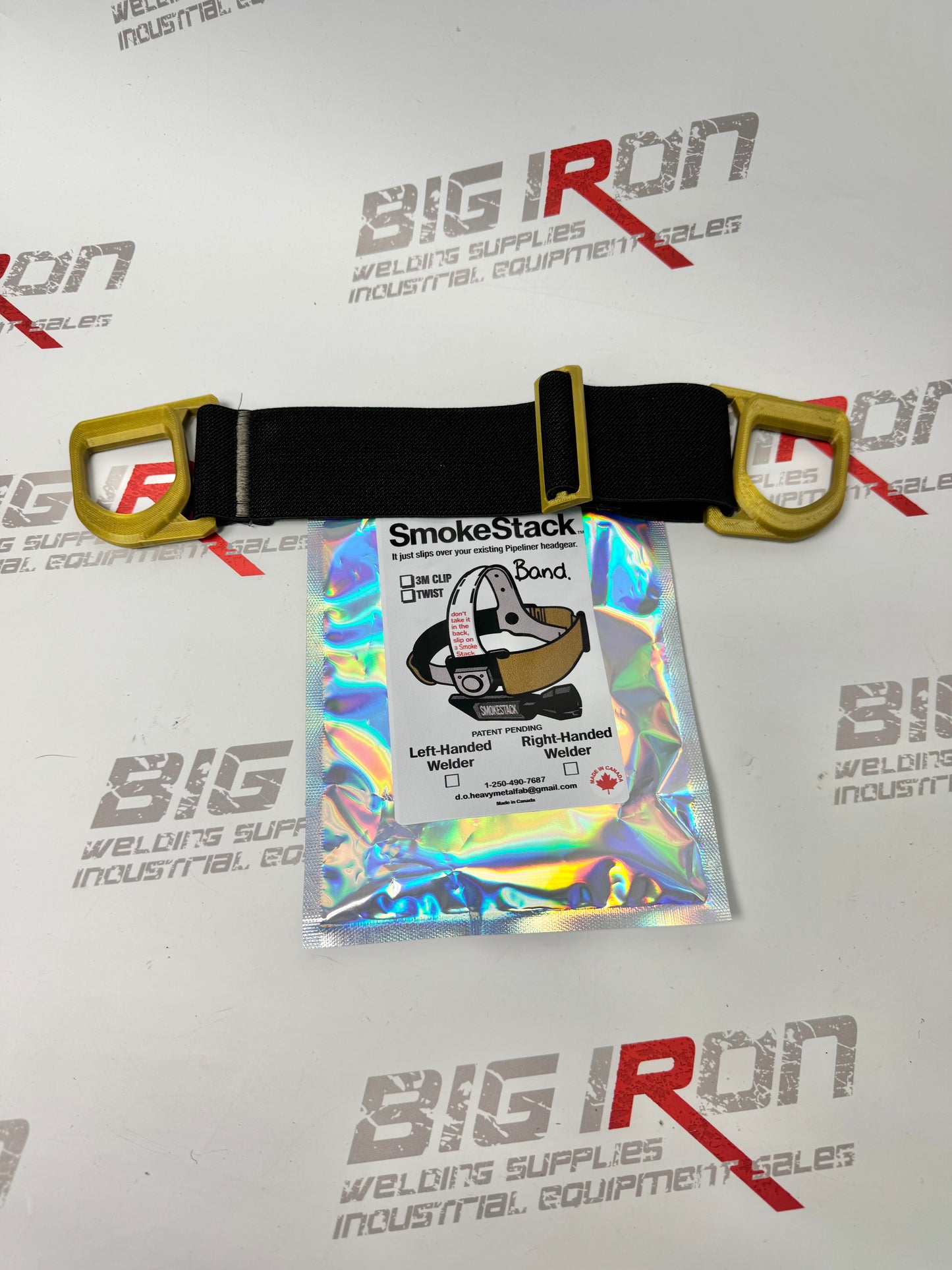 Band (No Attachment) Black On Gold