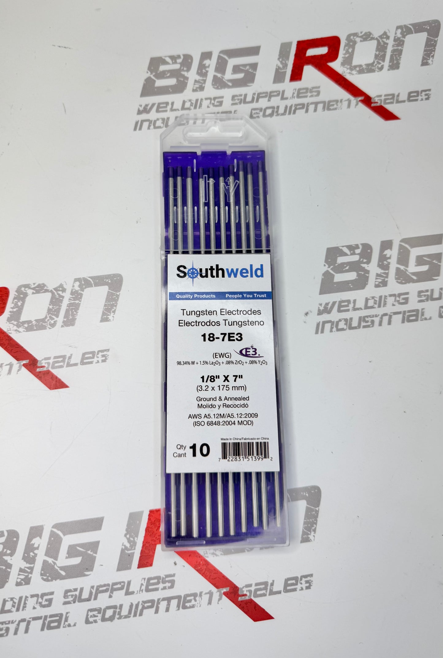 Southweld Tungsten 10 Pkg - Purple E3