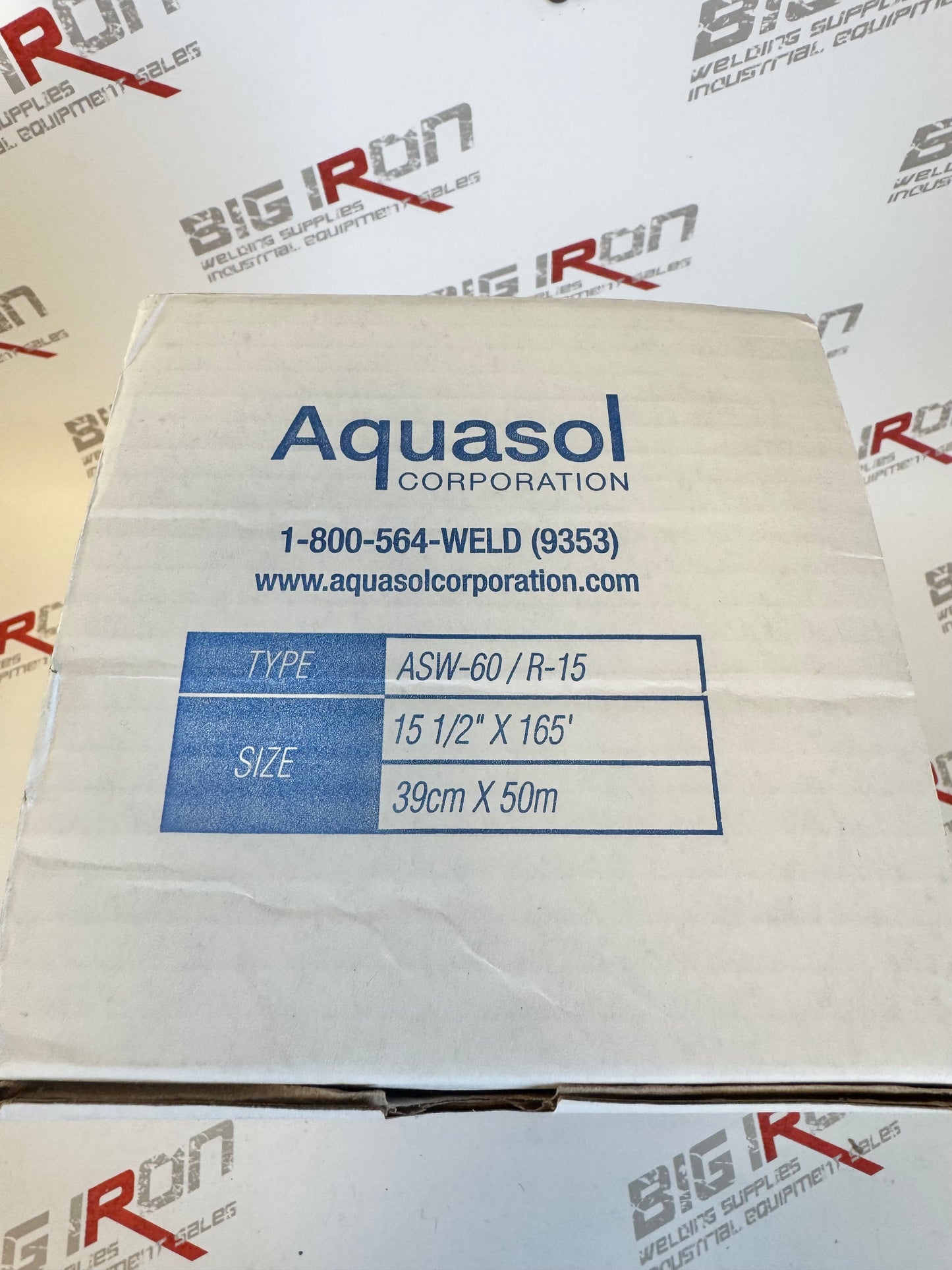 Aquasol Water Soluble Paper Roll - 15.5" X 165' 39 CM X 50 M