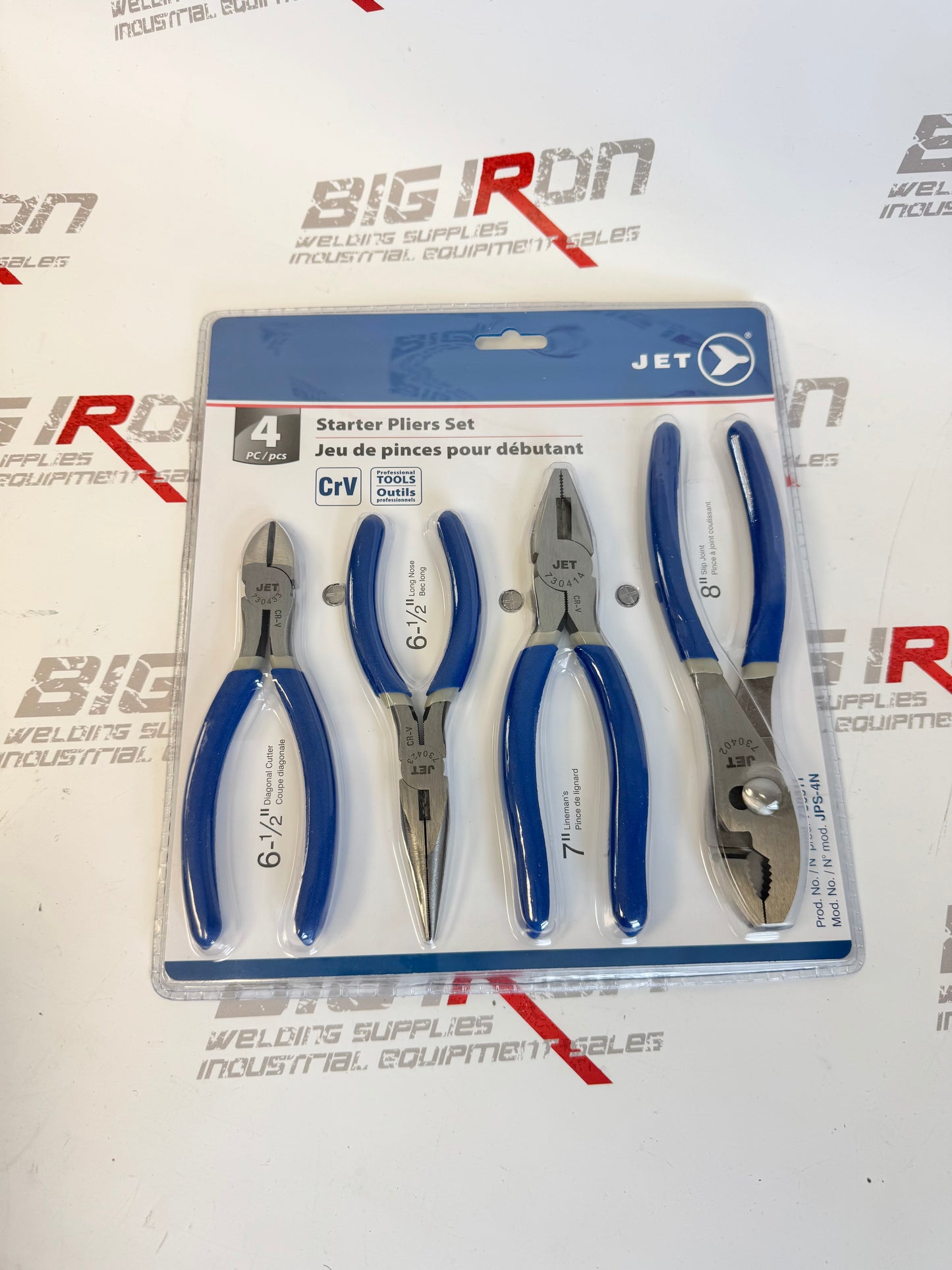 JET JPS-4N Starter Pliers Set, 4 Pieces