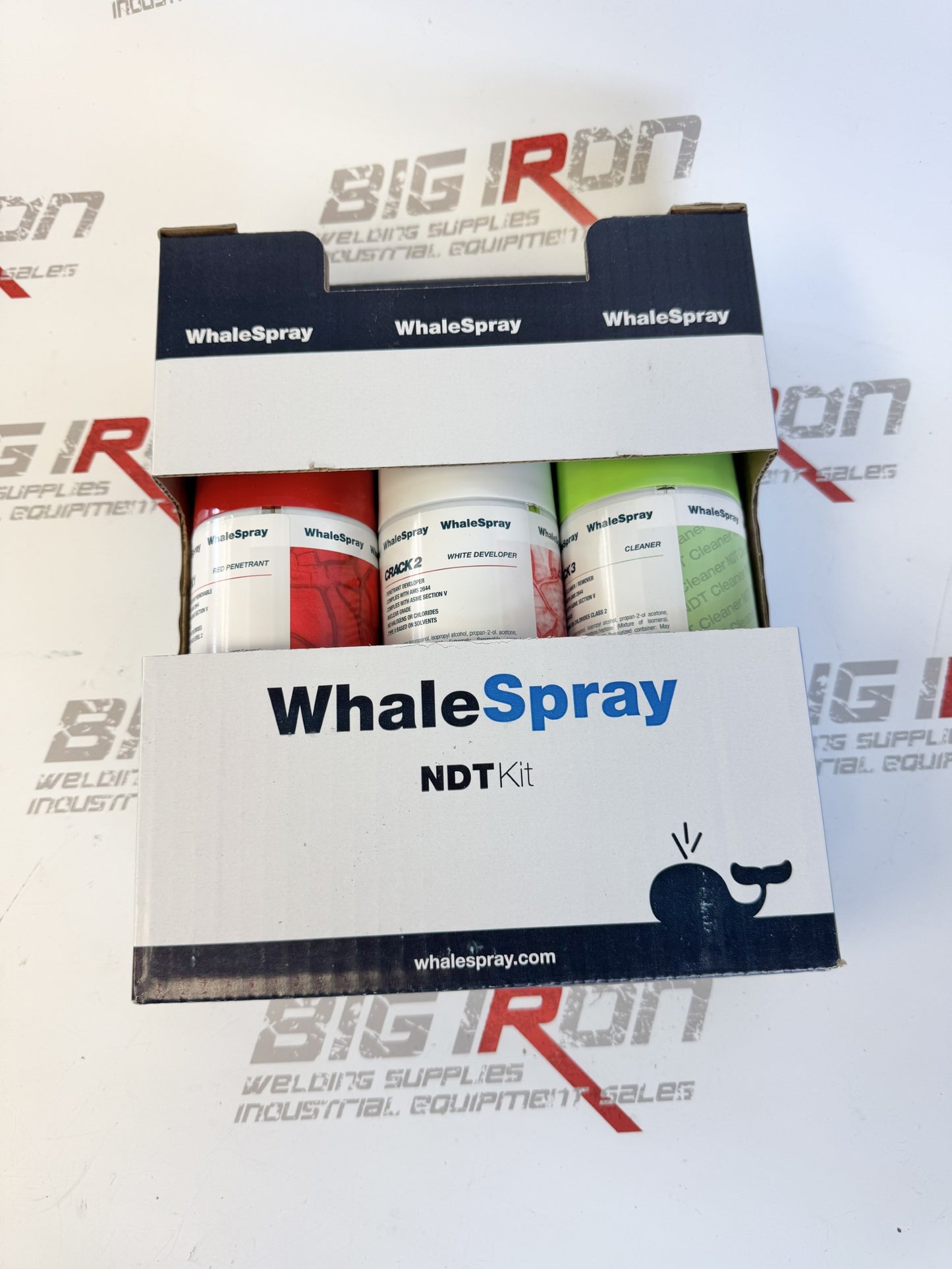 WhaleSpray Crack 1-2-3 NDT Penetrating Liquids Test Kit
