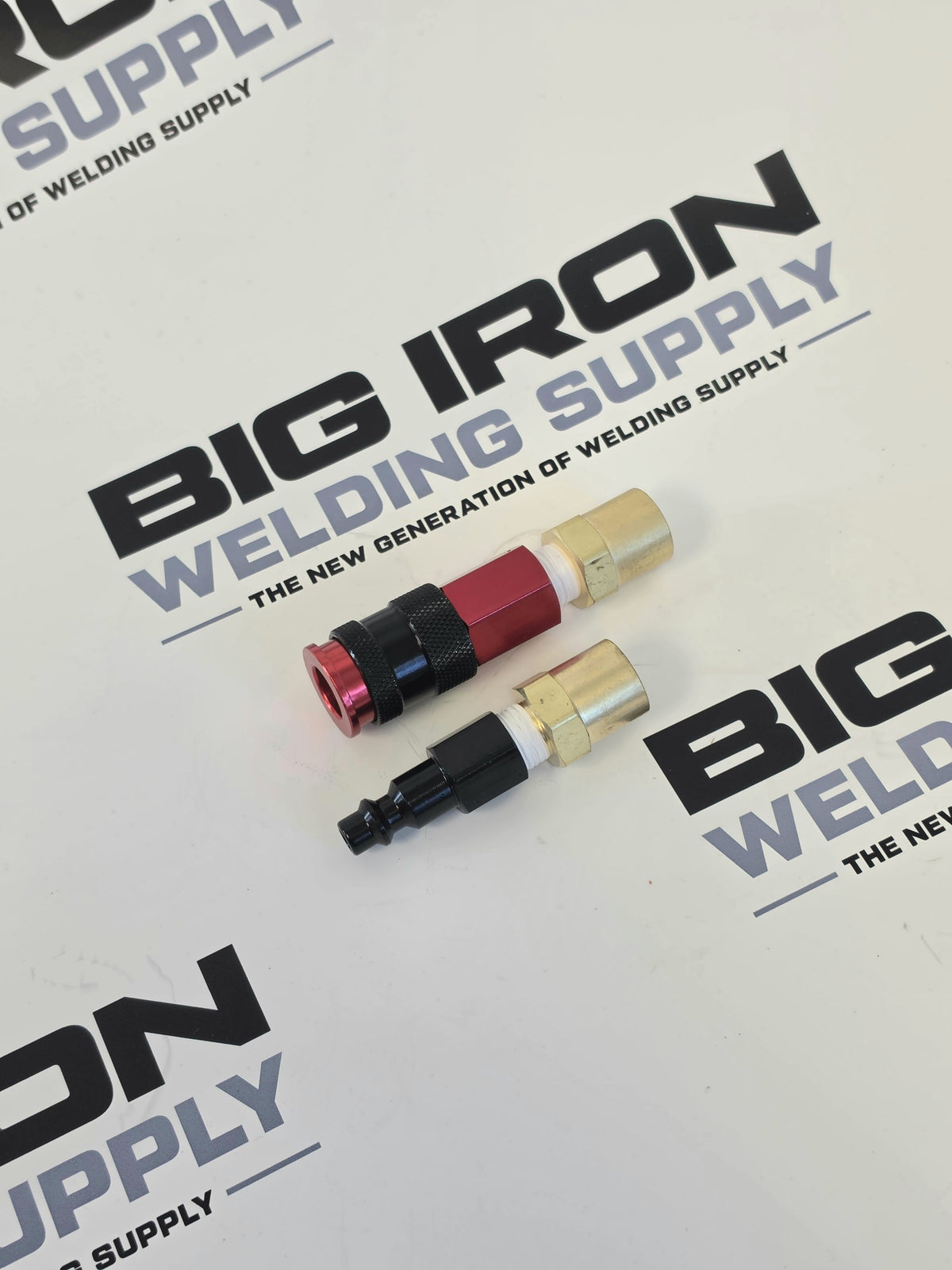 Argon Hose Quick Connects - RED