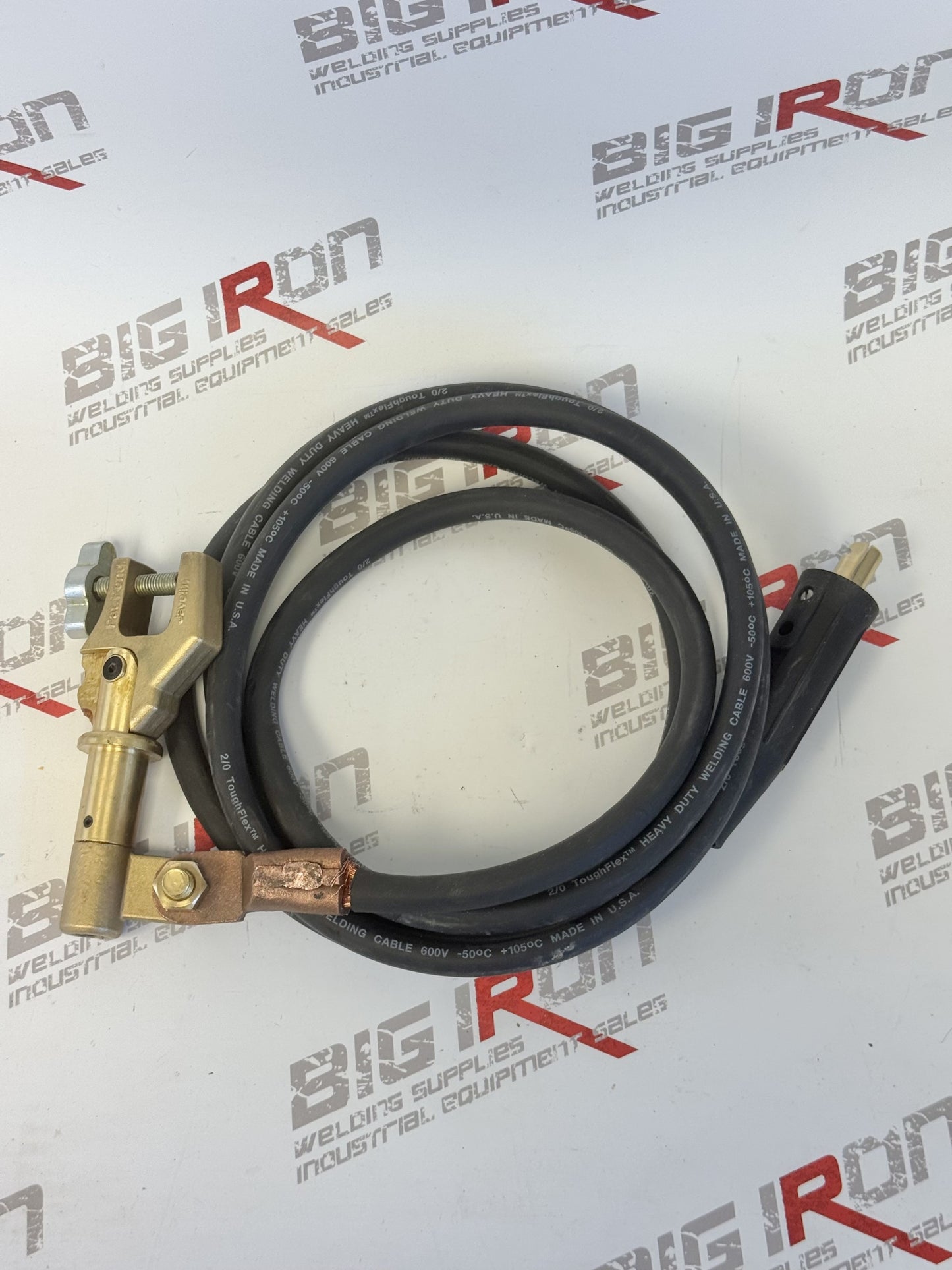 Premade 400 Amp Javelin Adjustable Rotary Ground Clamp