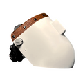 Finer Pipeliner Leather Welding Hood Chopped Top Fixed/Brown