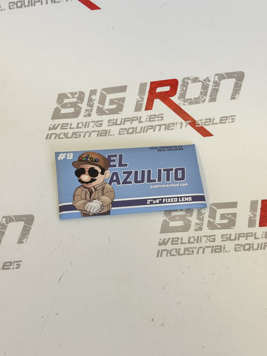 Pipeliners Cloud Fixed Blue Shade Welding Lens "El Azultio"Weld