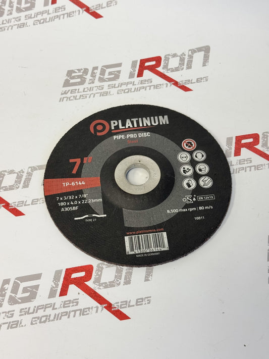 Pipe Pro Disc -5/32”-Type 27 - Steel - A30SBF