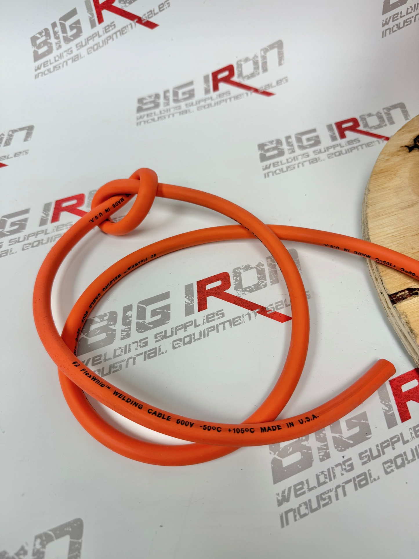 Xtreme Flex Orange Welding Cable 600V, #2 AWG ( By the Foot)”