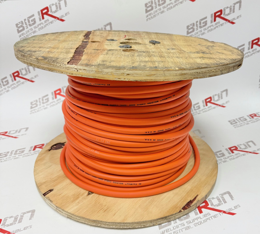 Xtreme Flex Orange Welding Cable 600V, #2 AWG ( By the Foot)”