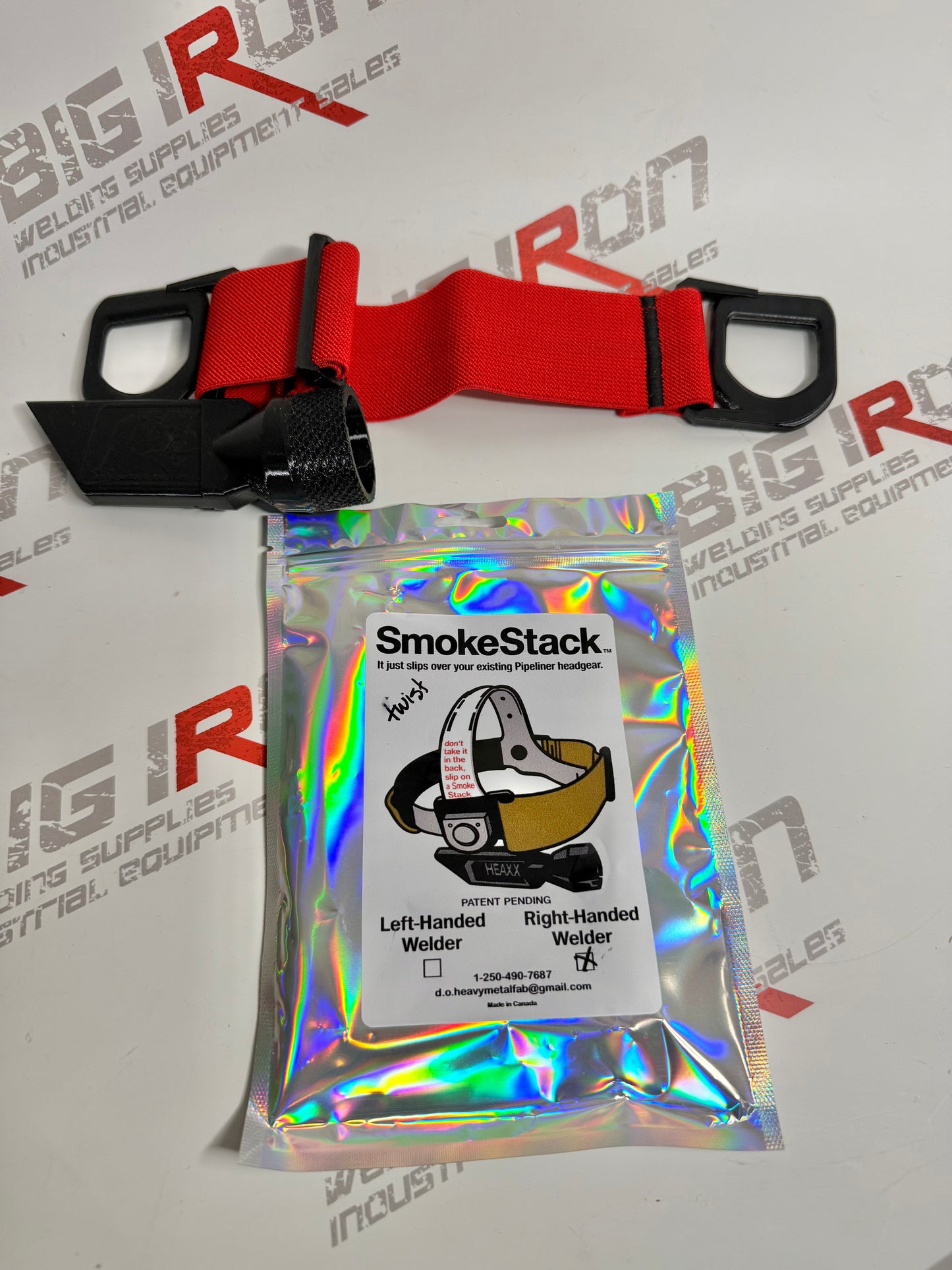SmokeStack Right Hand “Twist” Style Red and Black
