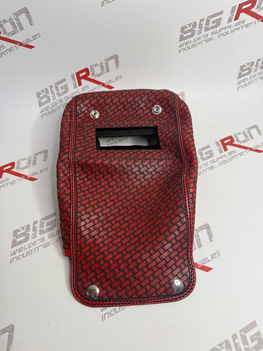 Pocket Mask - Red Basketweave
(For Auto Darkening Lens)