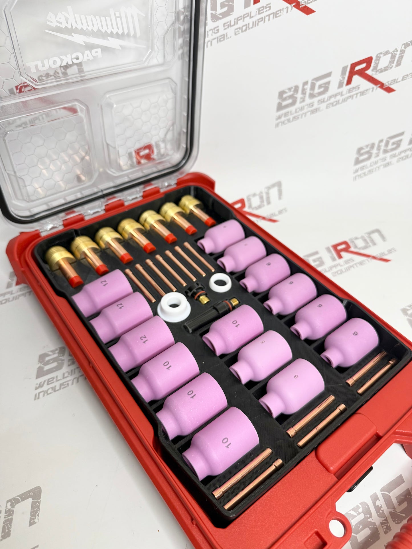 PRE ORDER OMLY Big Iron Jumbo Tig FieldPack Insert + Consumables For Miluwakee Packout