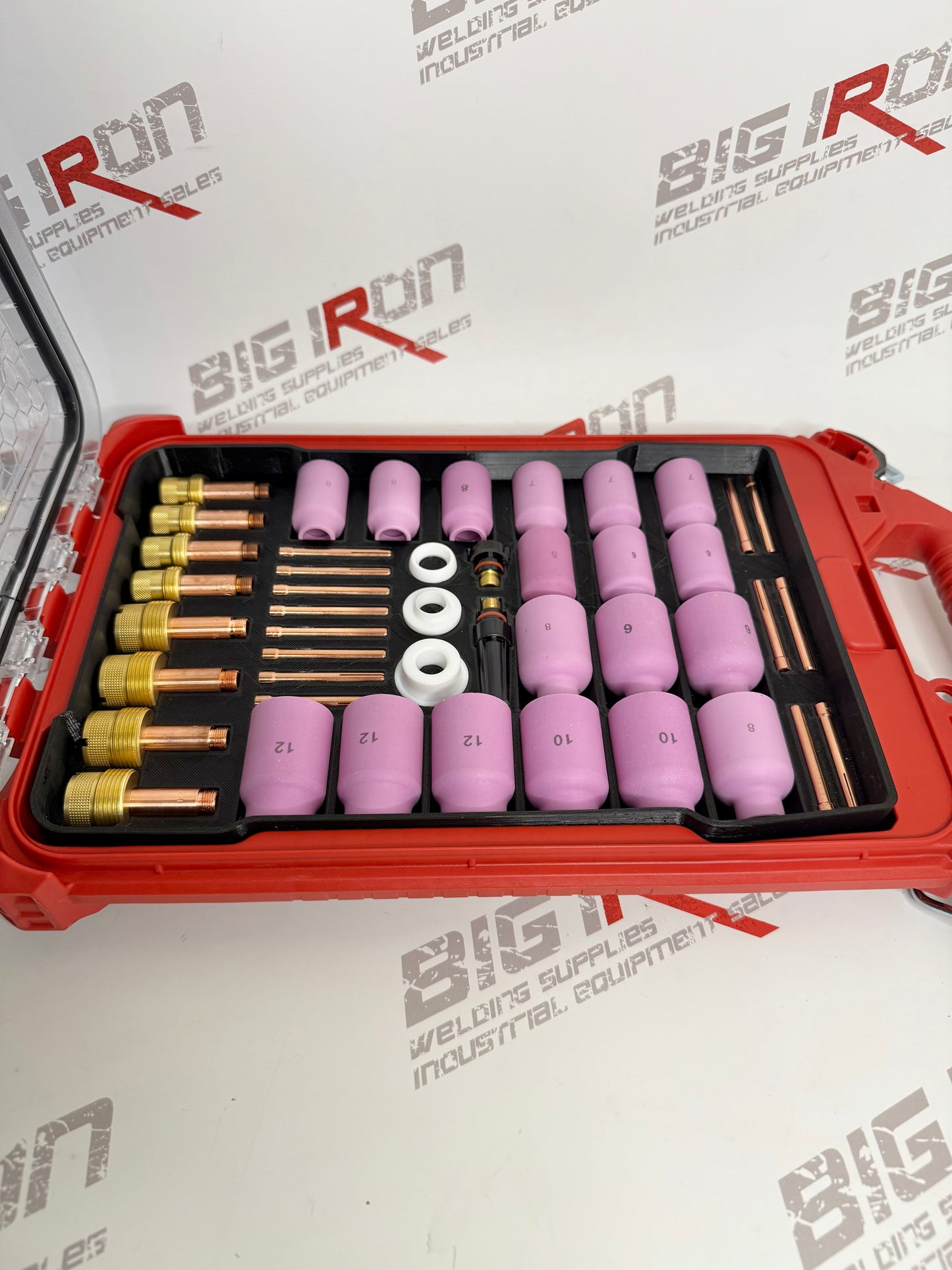 Big Iron Standard and Jumbo Tig FieldPack Insert + Consumables For Miluwakee Packout