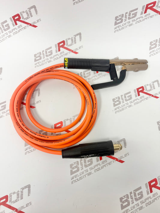 300 Amp Tweco Style Pre Made 12’ #2 Flex Cable
