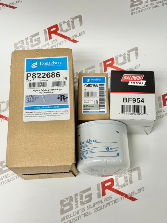 Lincoln Frontier 400x Pipe (Kubota) Filter Service Kit