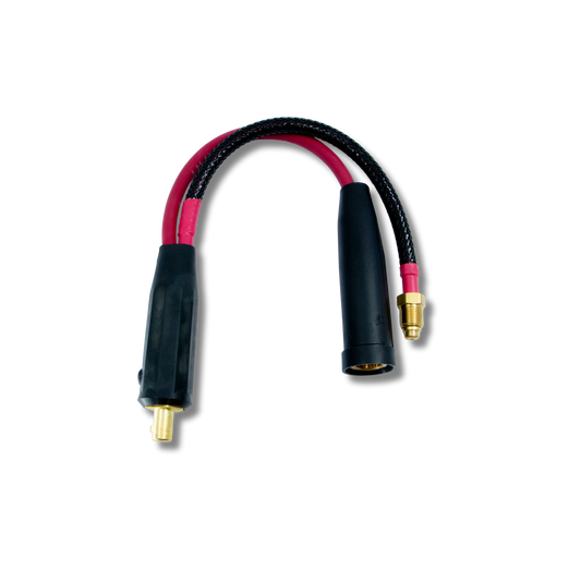 ADAPTOR PIGTAIL - HHDPLT - FOR MACHINES WITH STANDARD DINSE W/GAS THROUGH-HOLE