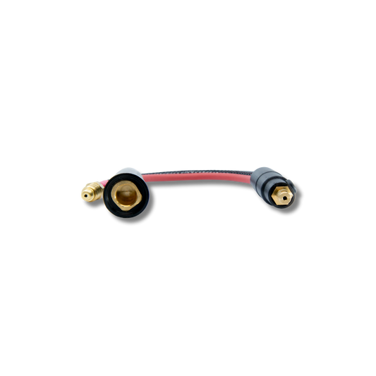 ADAPTOR PIGTAIL - HHDPST - FOR MACHINES WITH MINI DINSE W/GAS THROUGH-HOLE