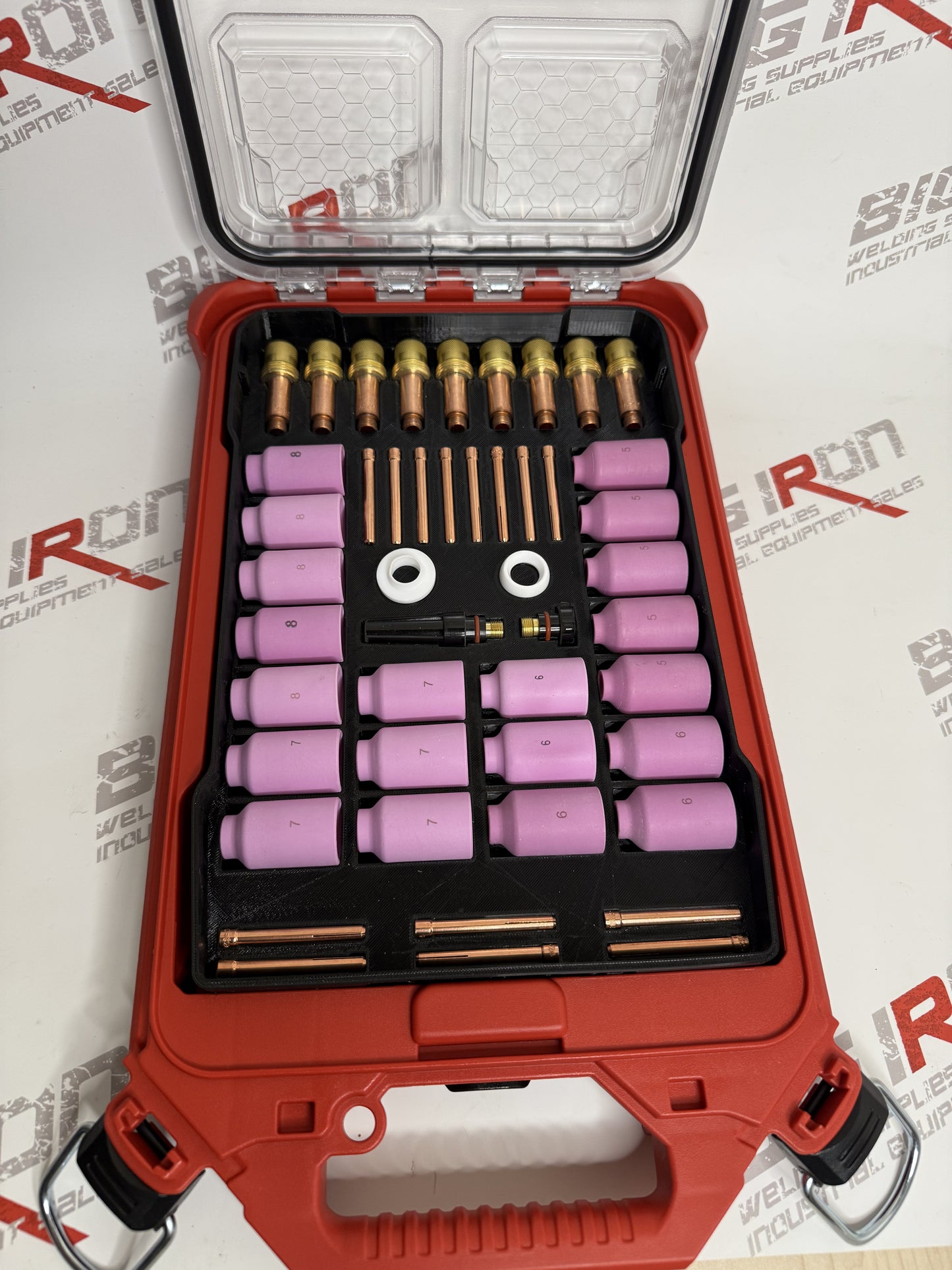PRE ORDER ONLY Big Iron Standard Tig FieldPack Insert + Consumables For Miluwakee Packout