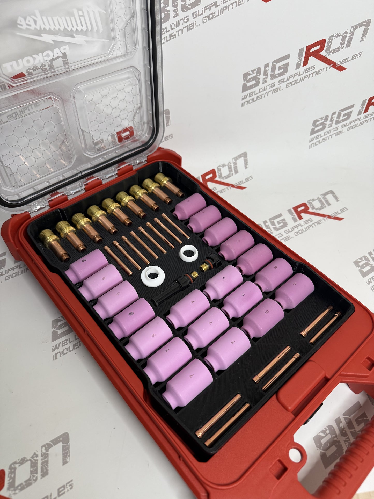 PRE ORDER ONLY Big Iron Standard Tig FieldPack Insert + Consumables For Miluwakee Packout