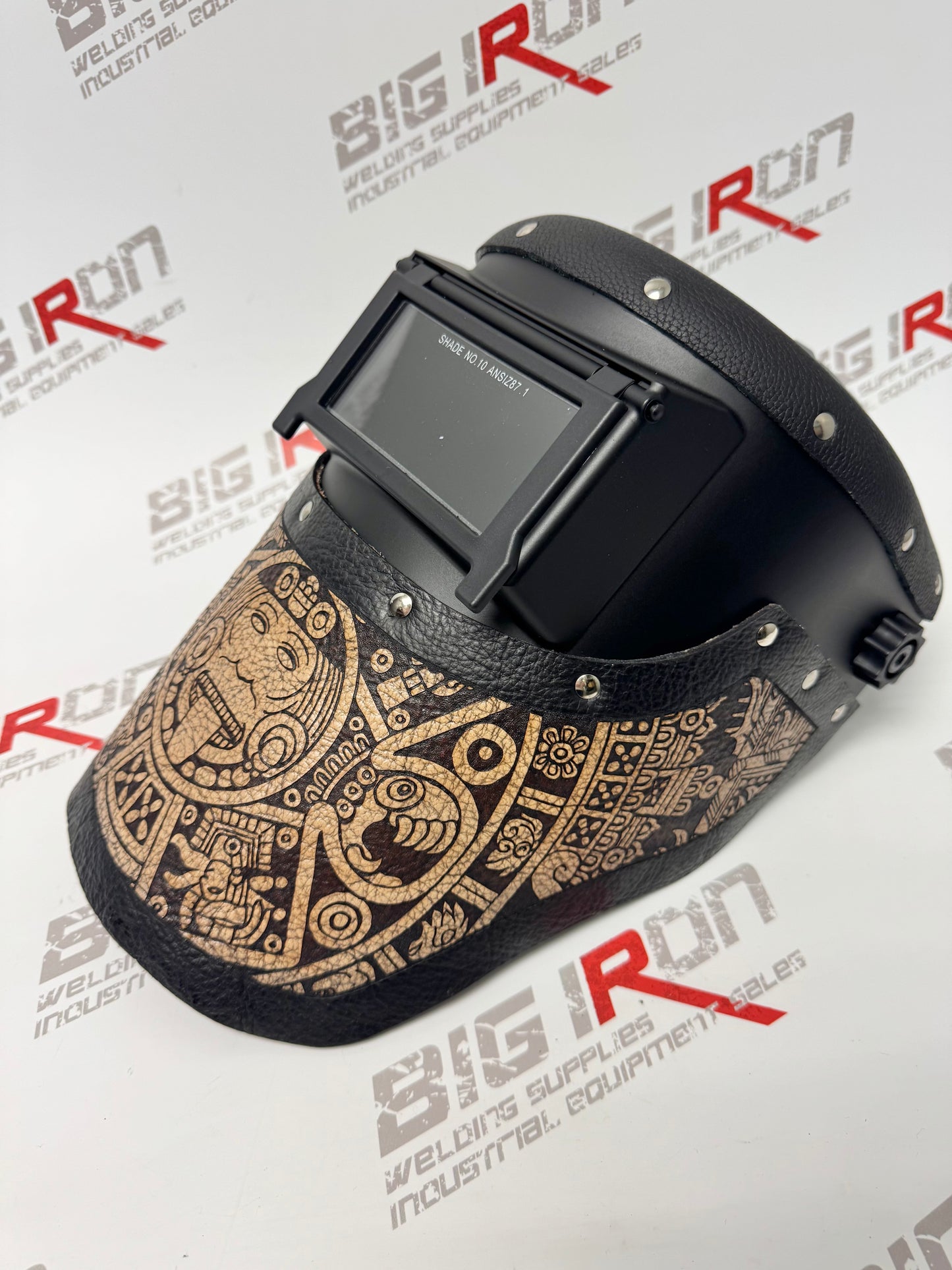 OUTLAW LEATHER Slimeline - Black Natural Aztec