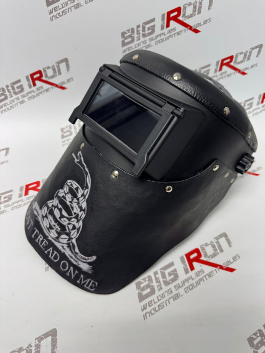 OUTLAW LEATHER- Outlaw Hood W/ Dont Tread On Me B/W