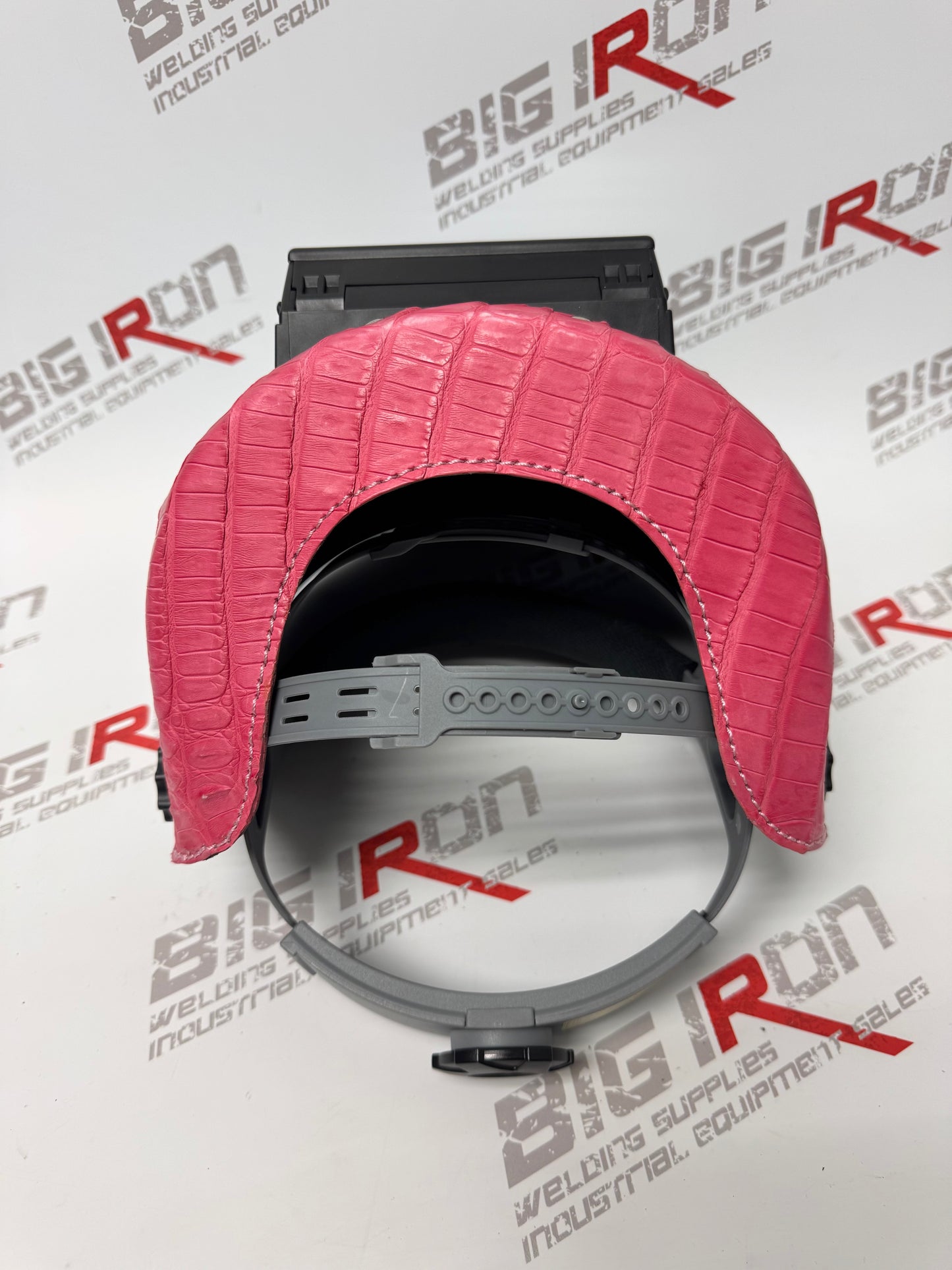 OUTLAW LEATHER- Outlaw Hood W/Hot Pink Leather