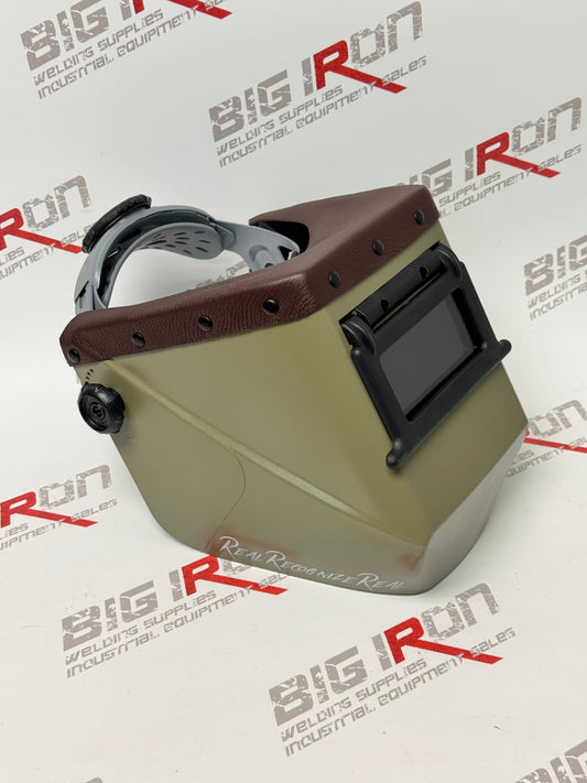 Swanga Banga Square Futura Welding Hoods-Coconut