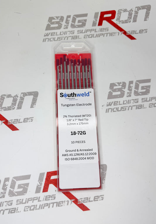 Southweld 2% Thoriated Tungsten- 10 Pkg - Red