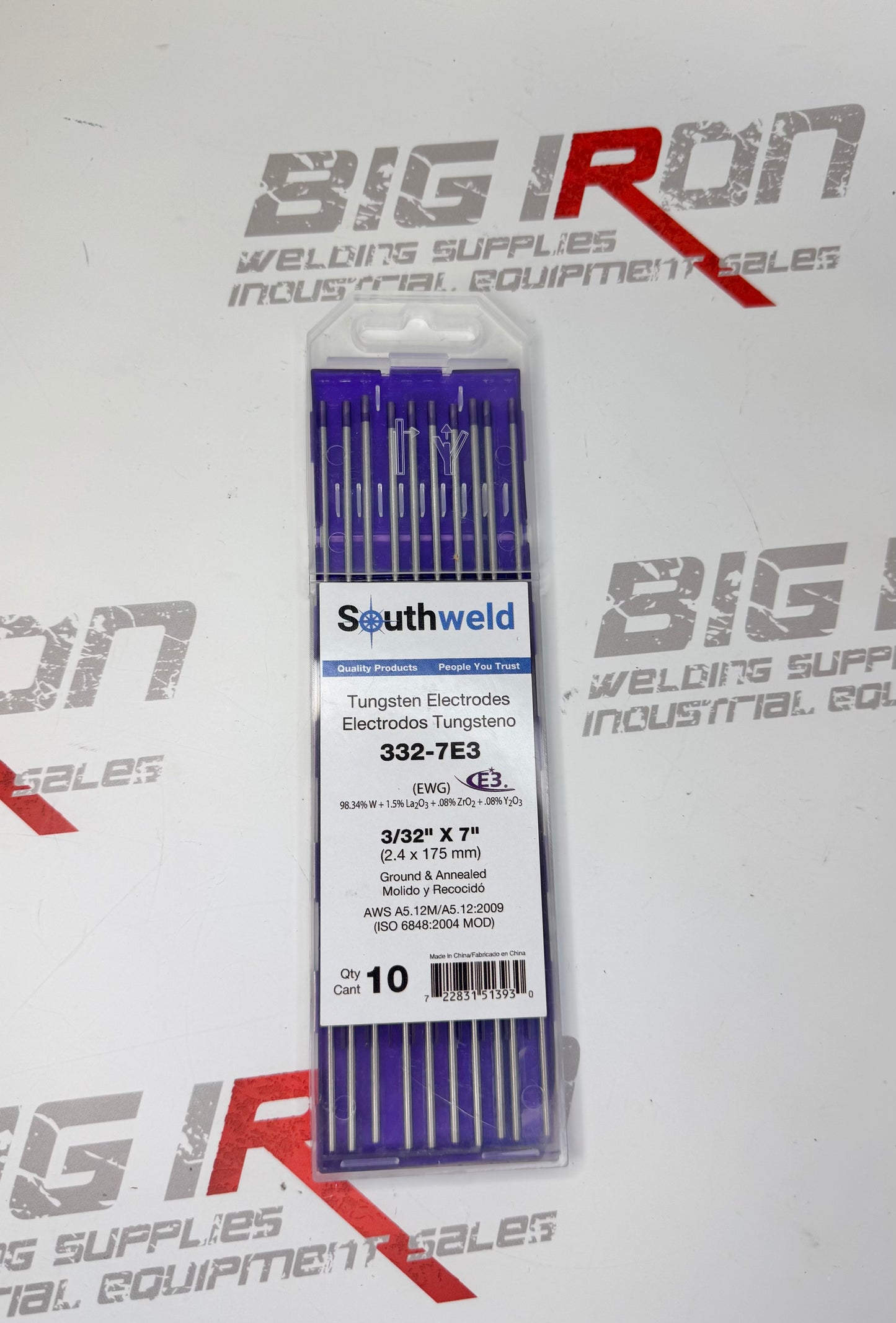 Southweld Tungsten 10 Pkg - Purple E3