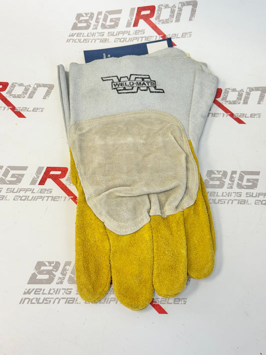 Pipeliner Welding Gloves, Split Cowhide - Large