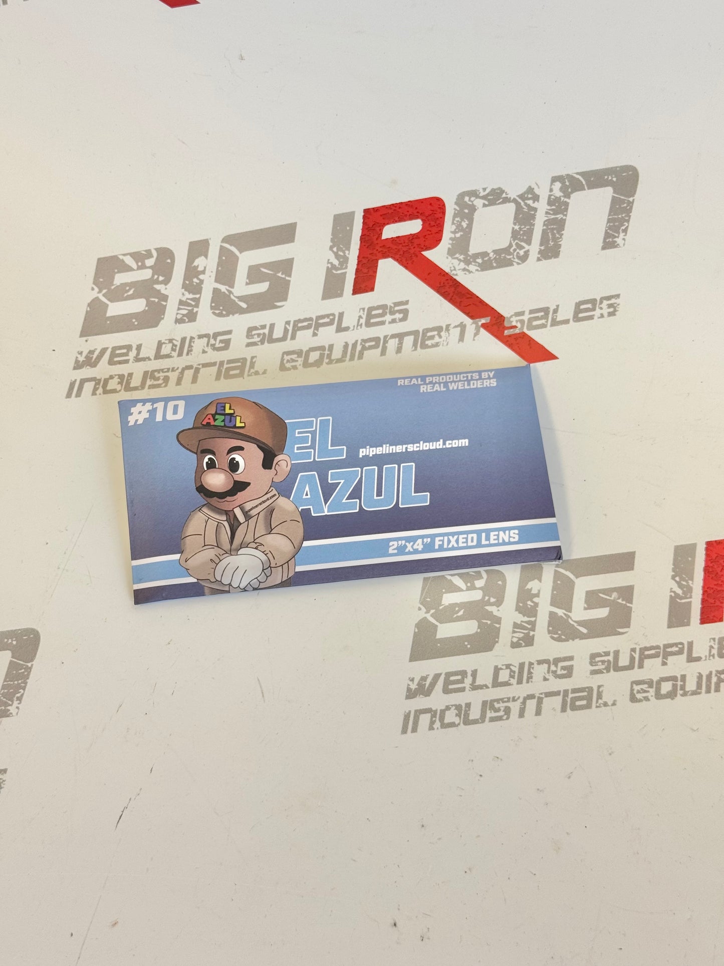 Pipeliners Cloud Fixed Blue Shade Welding Lens "El Azul"Weld