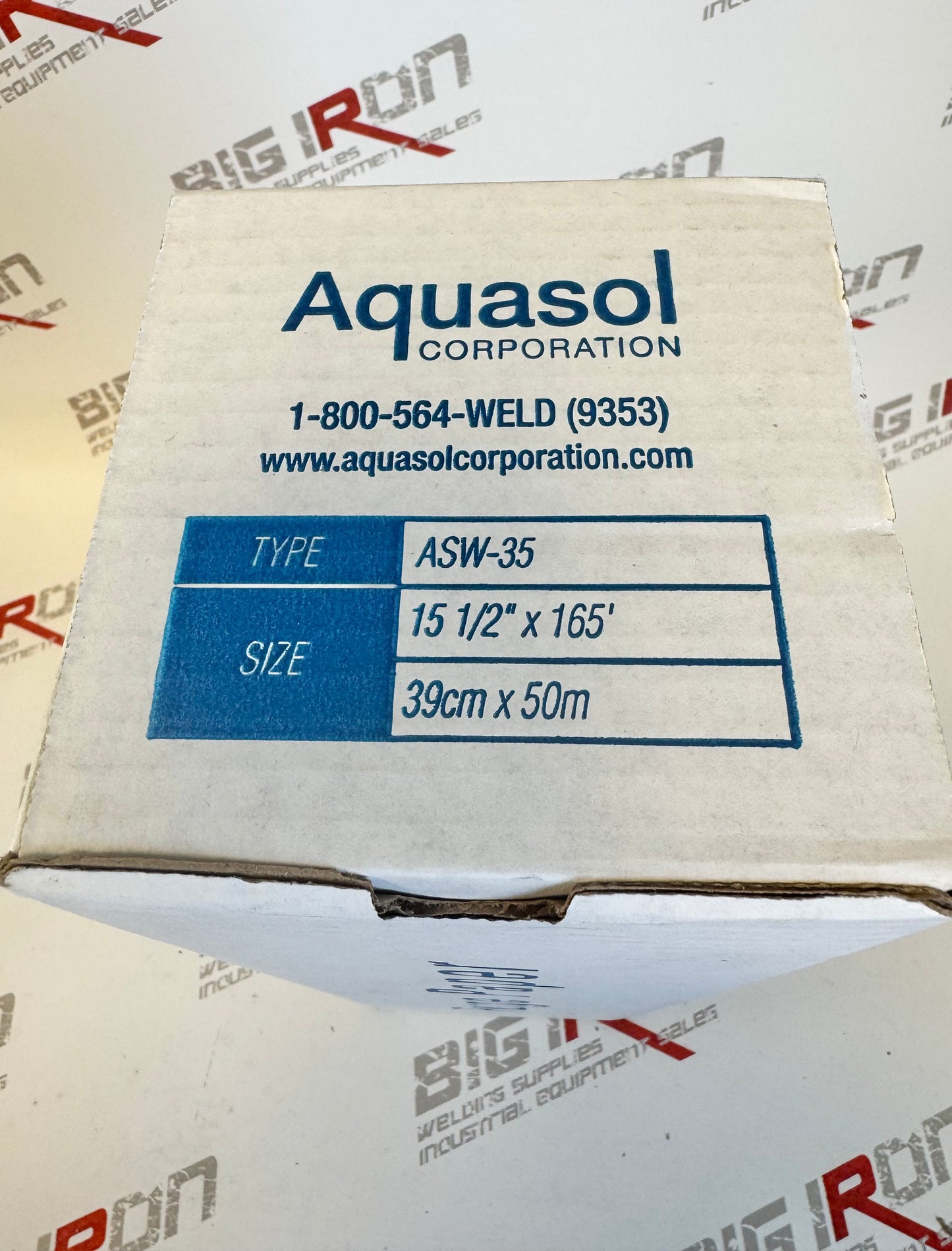 Aquasol Water Soluble Paper Roll - 15.5" X 165' 39 CM X 50 M