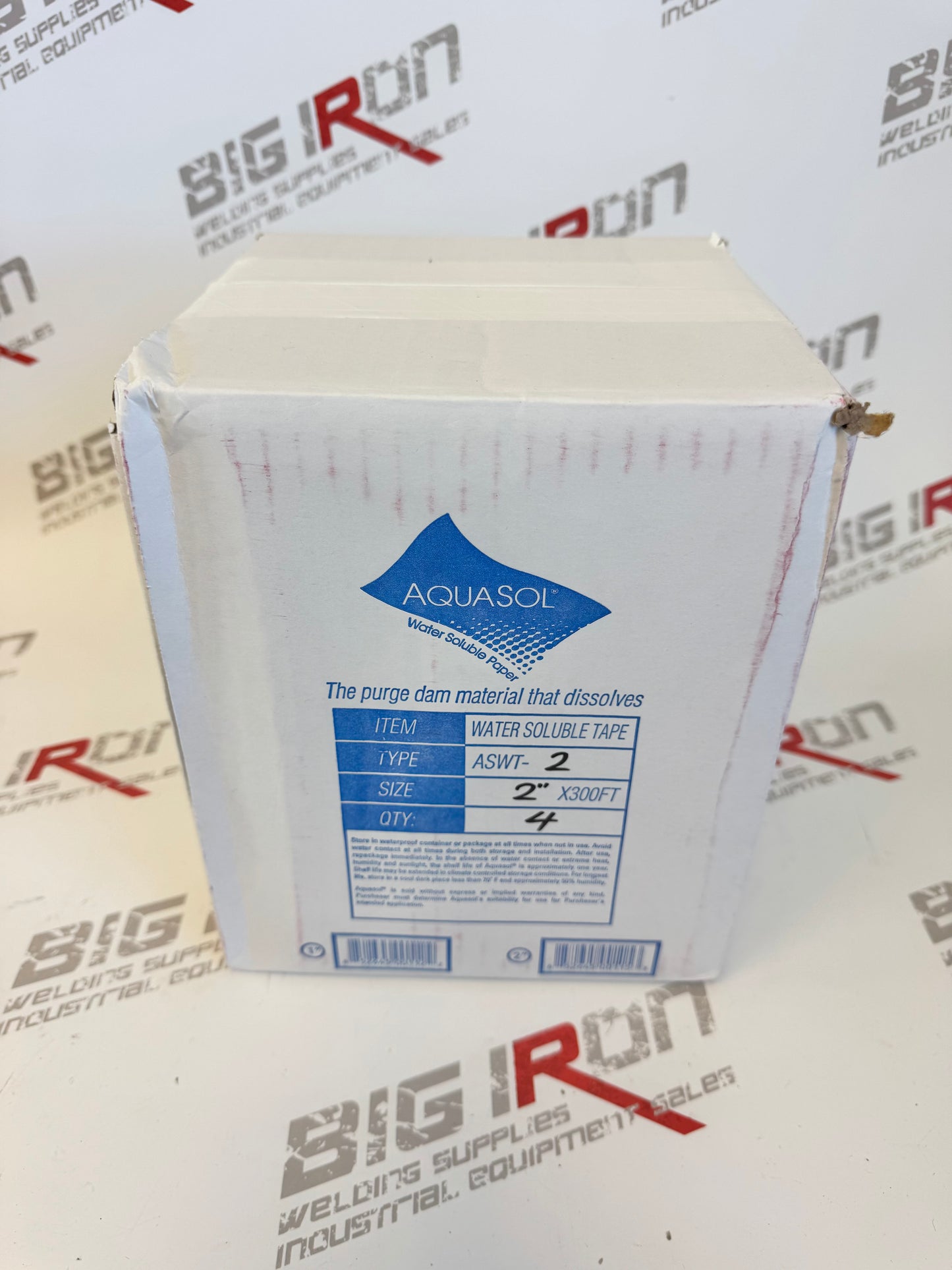 Aquasol Water Soluble Tape - 2" X 300' 51 MM X 91 M