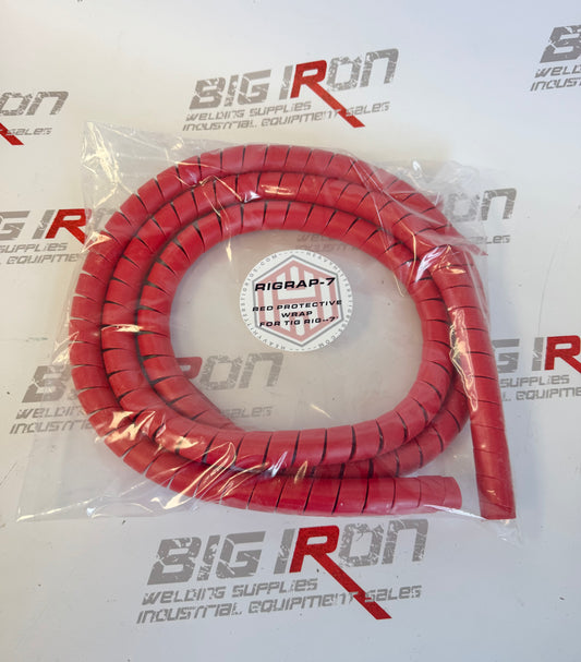 Heavy Hitters Red Protective Wrap for Tig rig - 7'