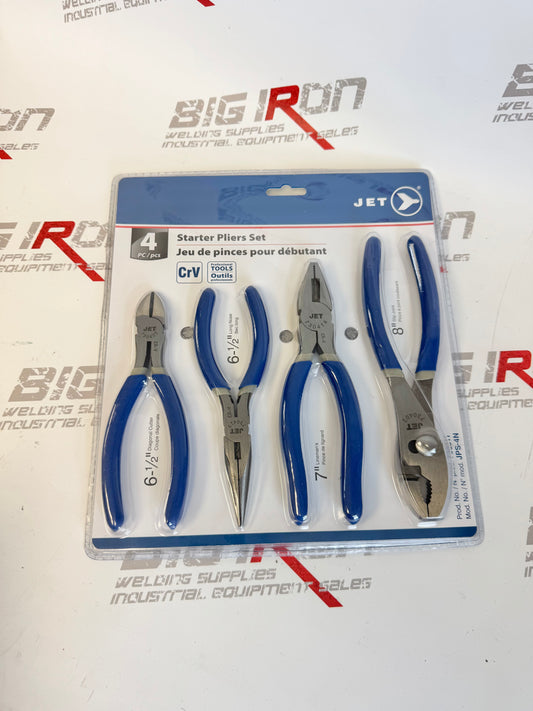 JET JPS-4N Starter Pliers Set, 4 Pieces