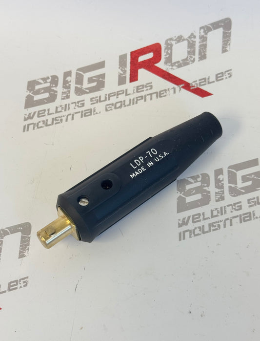 LDP-70M BLACK 70MM DINSE PLUG