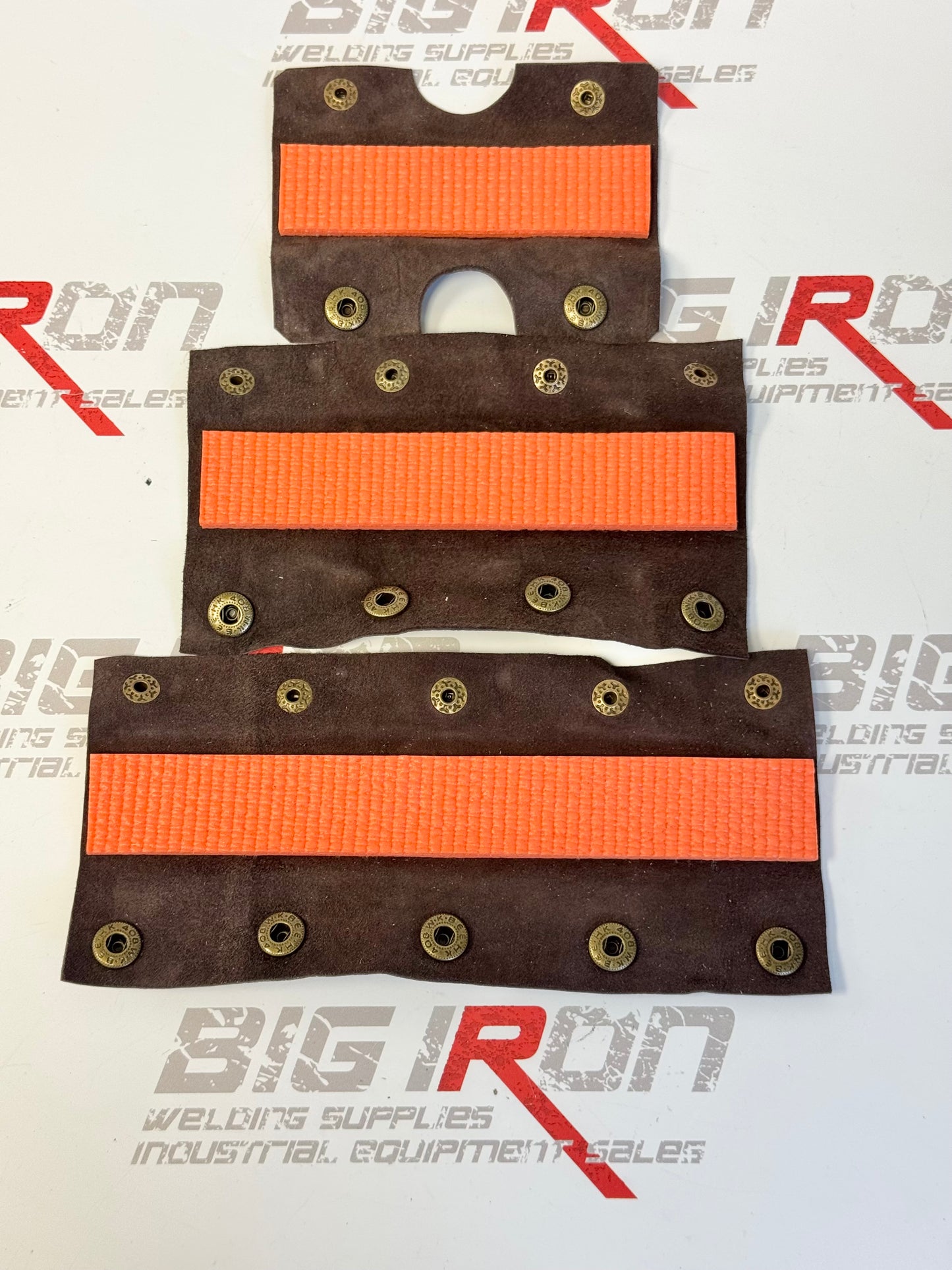 Welding Hood Headbands - 3 Pc Fiber Metal - Brown