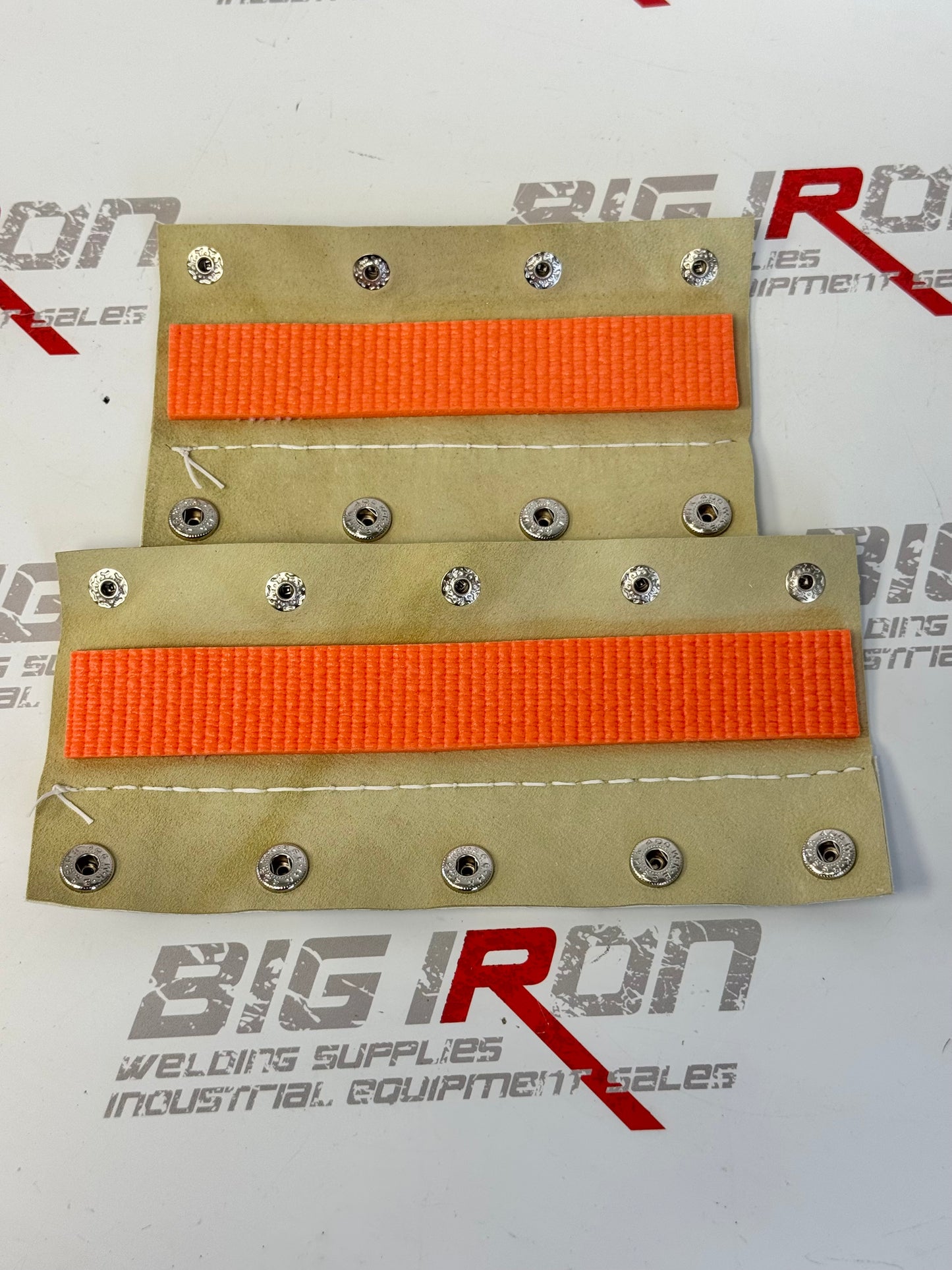 Welding Hood Headbands - 2 Pc  Stitched Fiber Metal  - Snake Skin