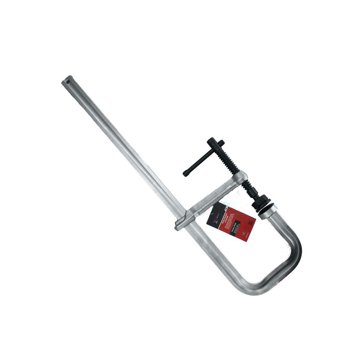 XTRweld Clamp, J, 3-Pc Swivel Pad, 20", Steel, Chrome Plated