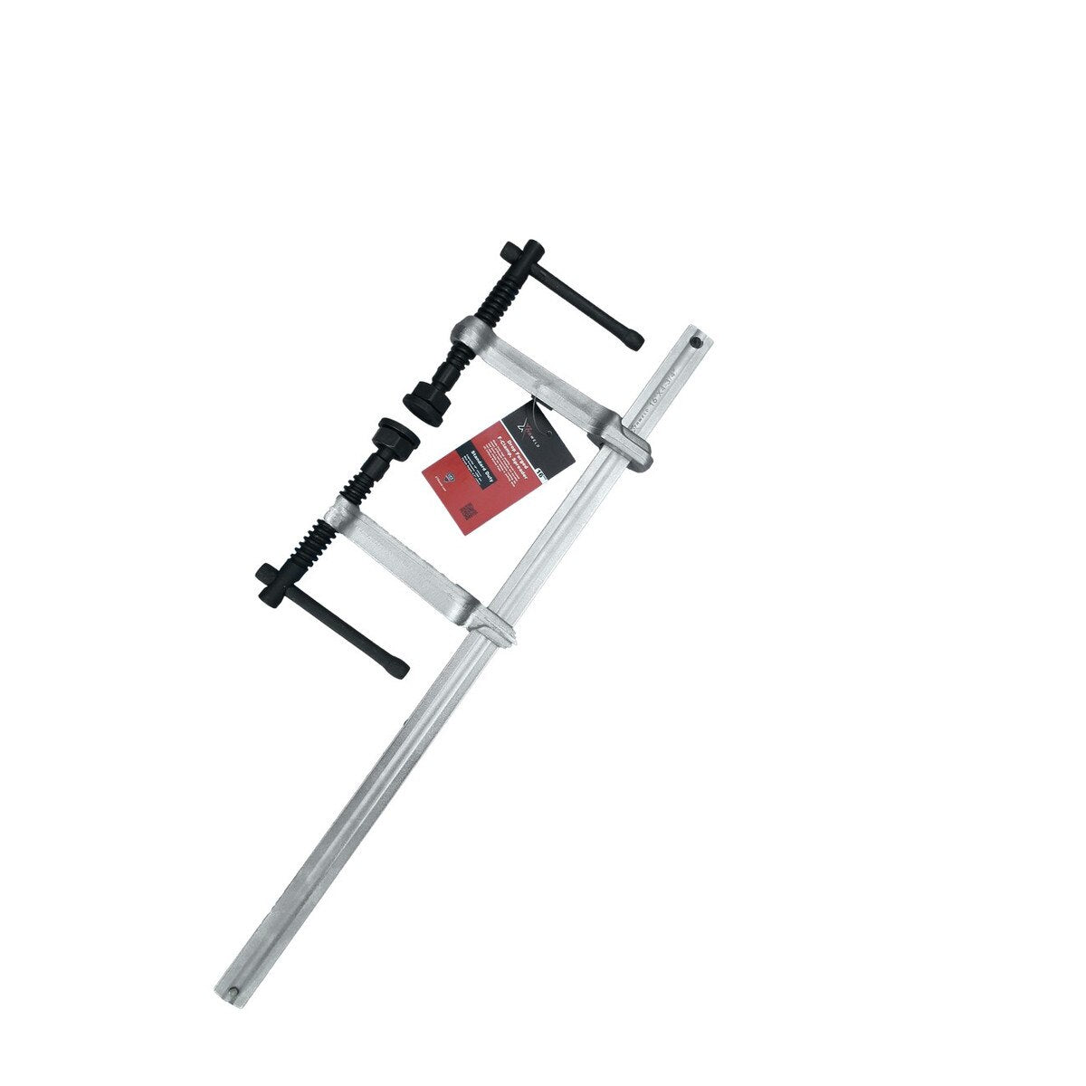XTRweld Clamp, Spreader Bar, 3-Pc Swivel Pads, 24", Steel, Chrome