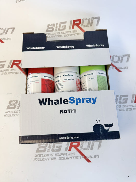 WhaleSpray Crack 1-2-3 NDT Penetrating Liquids Test Kit