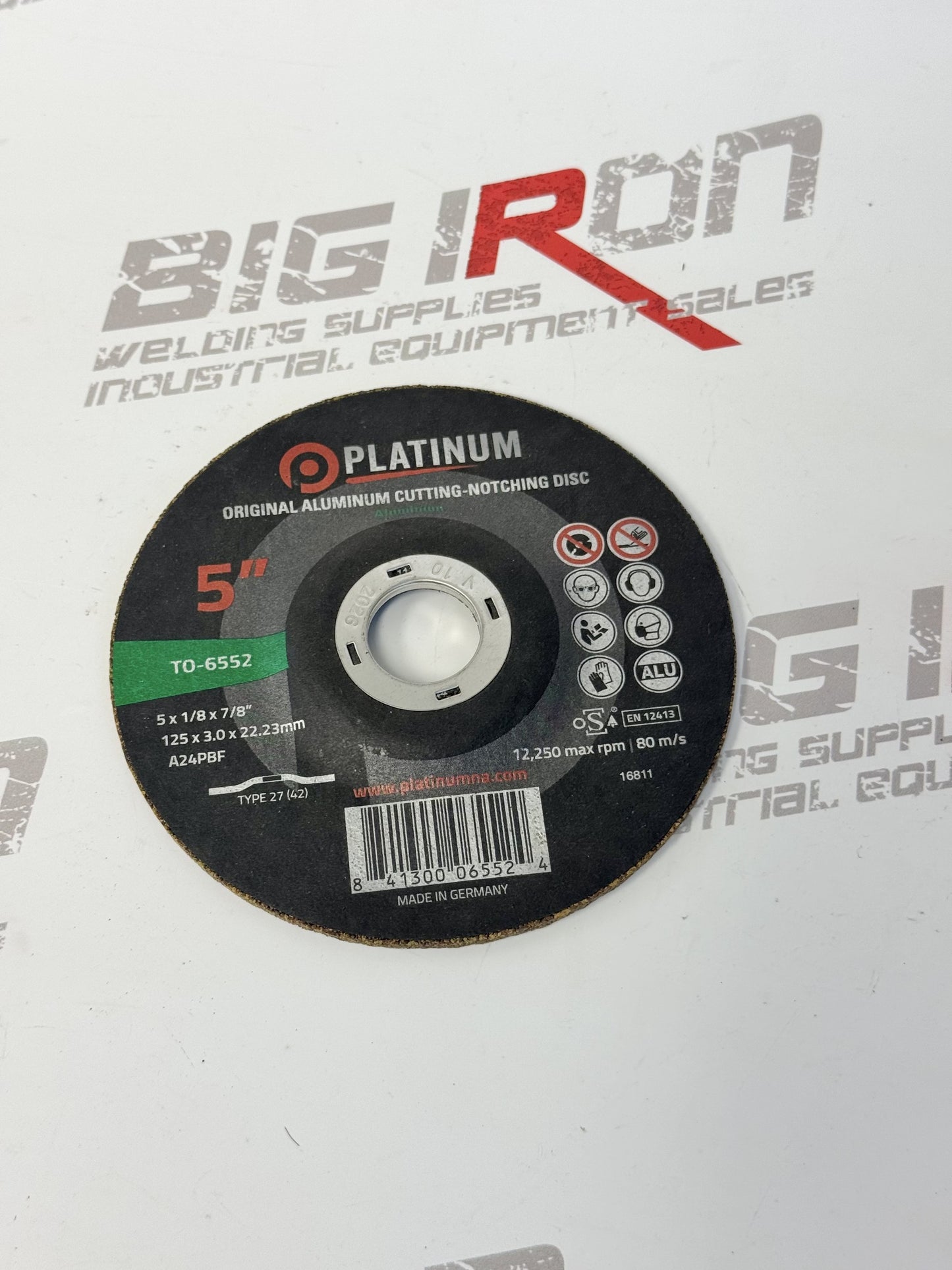 Original Grinding Disc - 1/8" -Type 27 - Aluminum - A24NBF