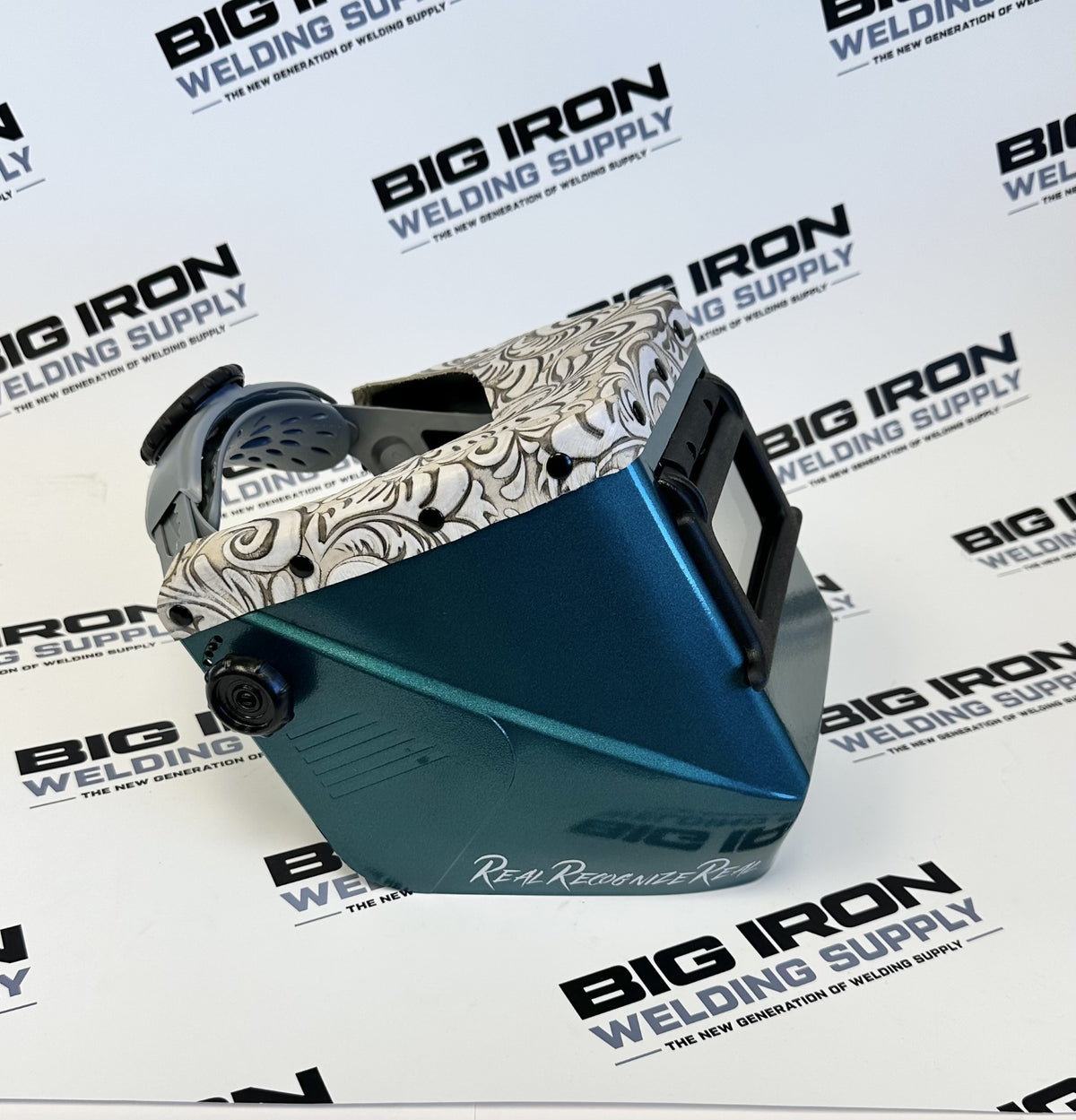 Swanga Banga Square Futura Welding Hood - Clear Horizon