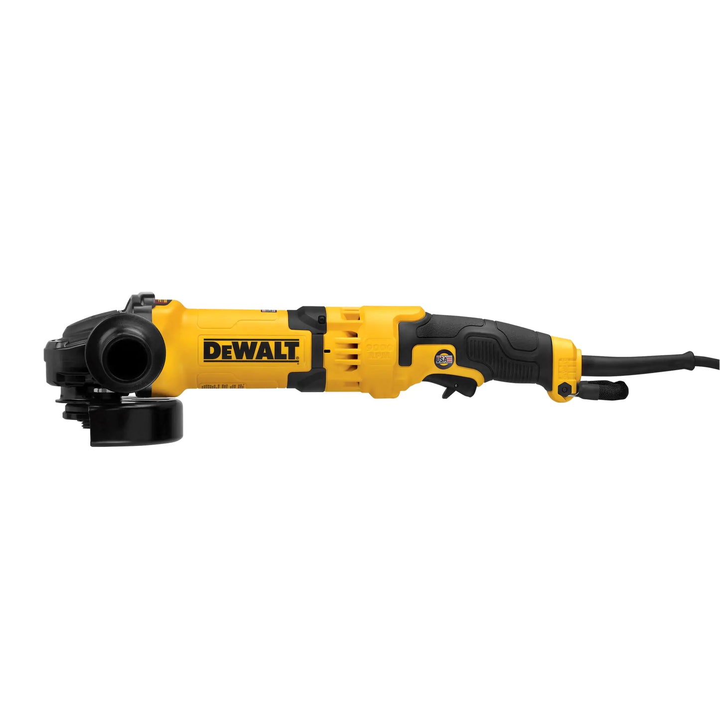 DEWALT  Trigger Switch Angle Grinder, 6", 120 V, 13 A, 9000 RPM